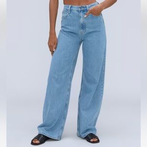Everlane The Baggy Jean - Moraine wash size 25 regular